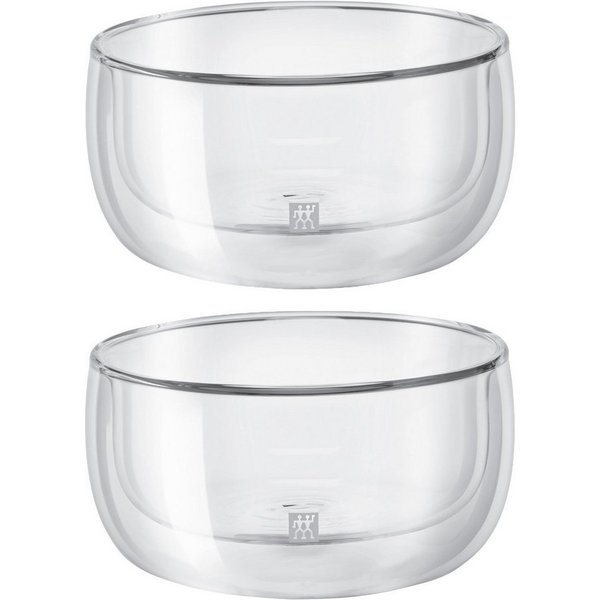 Zwilling Gläser-Set Sorrento, 2-tlg., Borosilikatglas, Doppelwandig, Borosilikatglas, 2-tlg., je 280 ml