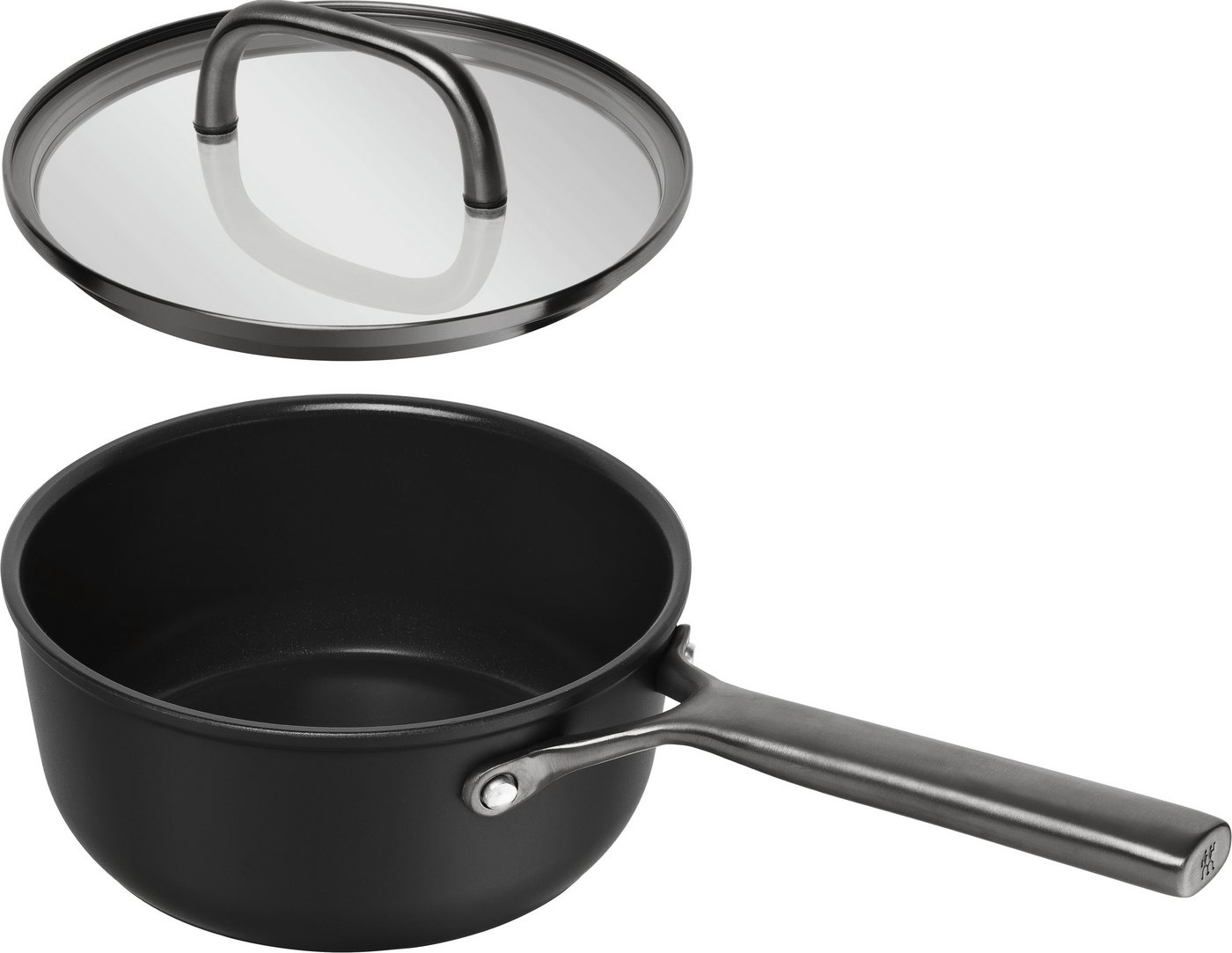 Zwilling Kasserolle Milano, Aluminium (1-tlg), Made in Italy, inkl. Deckel, Keramikbeschichtung, Induktion – Bild 4 von 5