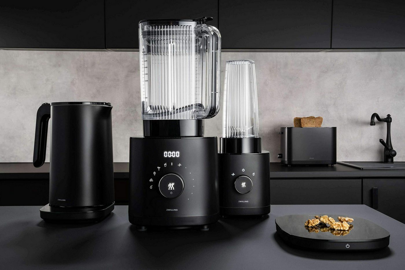Zwilling Küchenwaage 1008874, Tara-Funktion, Bis 10 kg, LCD, USB-Ladeanschluss, modernes Design – Bild 3 von 5