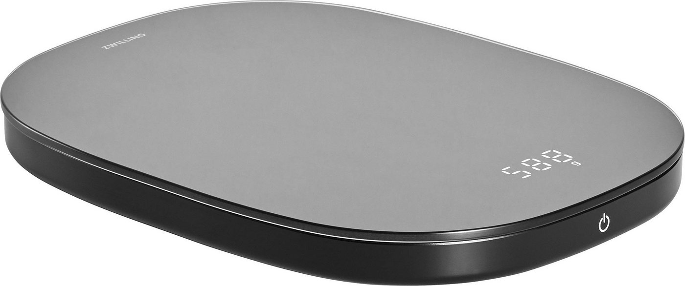 Zwilling Küchenwaage 1008874, Tara-Funktion, Bis 10 kg, LCD, USB-Ladeanschluss, modernes Design – Bild 4 von 5