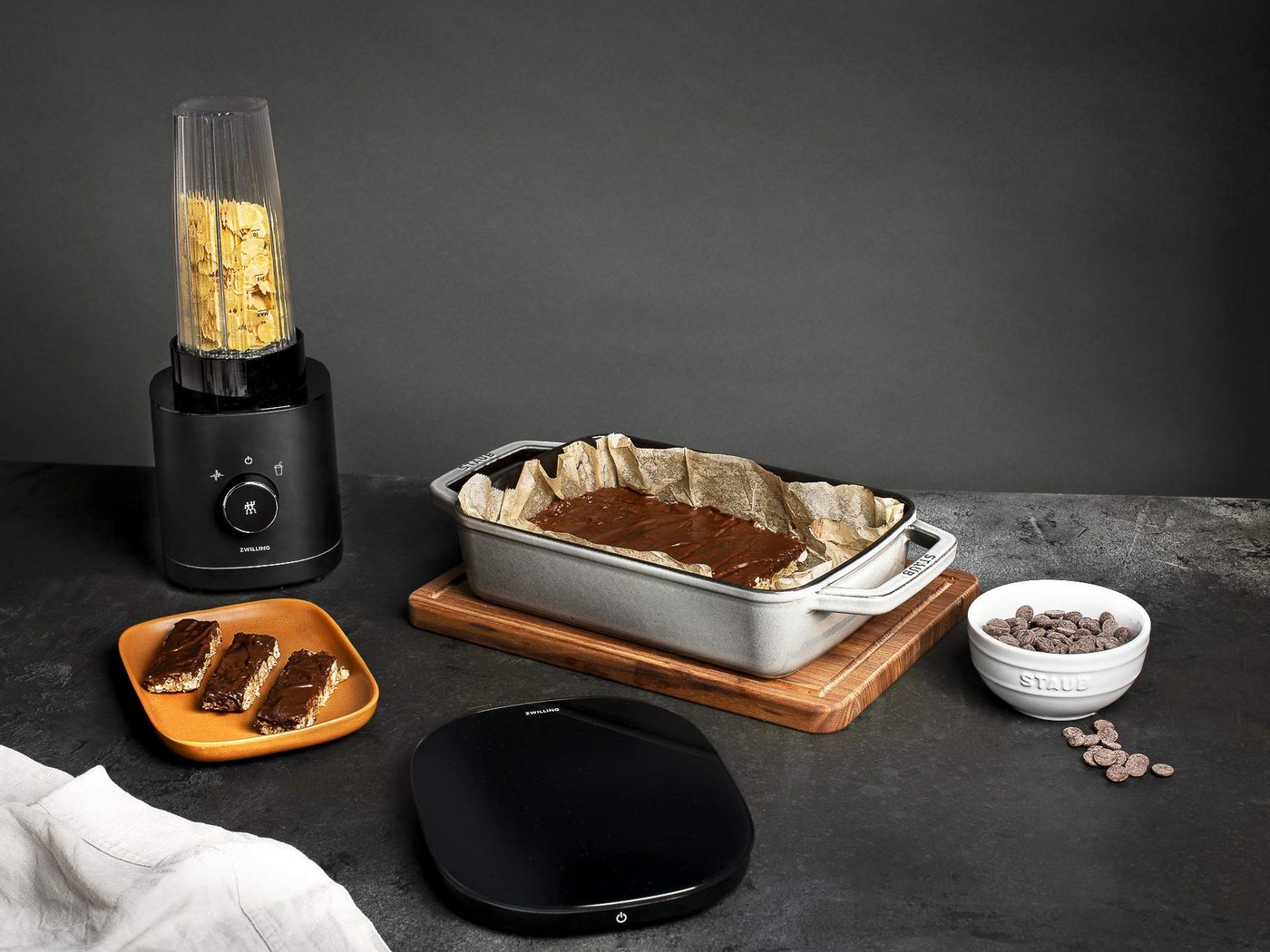 Zwilling Küchenwaage 1008874, Tara-Funktion, Bis 10 kg, LCD, USB-Ladeanschluss, modernes Design – Bild 5 von 5