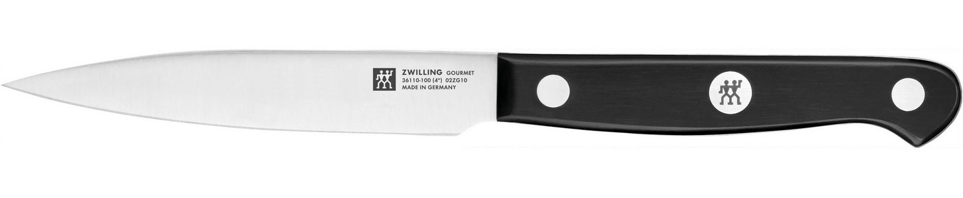 Zwilling Messer-Set Gourmet (Set, 3-tlg., 1 Spickmesser 10 cm, 1 Fleischmesser 16 cm & 1 Kochmesser 20 cm), Made in Germany, FRIODUR eisgehärtete Klingen, Sonde – Bild 4 von 5