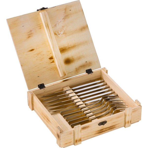 Zwilling Steakbesteck Specials (12-tlg), 6 Personen, Edelstahl 18/10, 18/10 Edelstahl, Rostfrei, Poliert, für bis zu sechs Personen