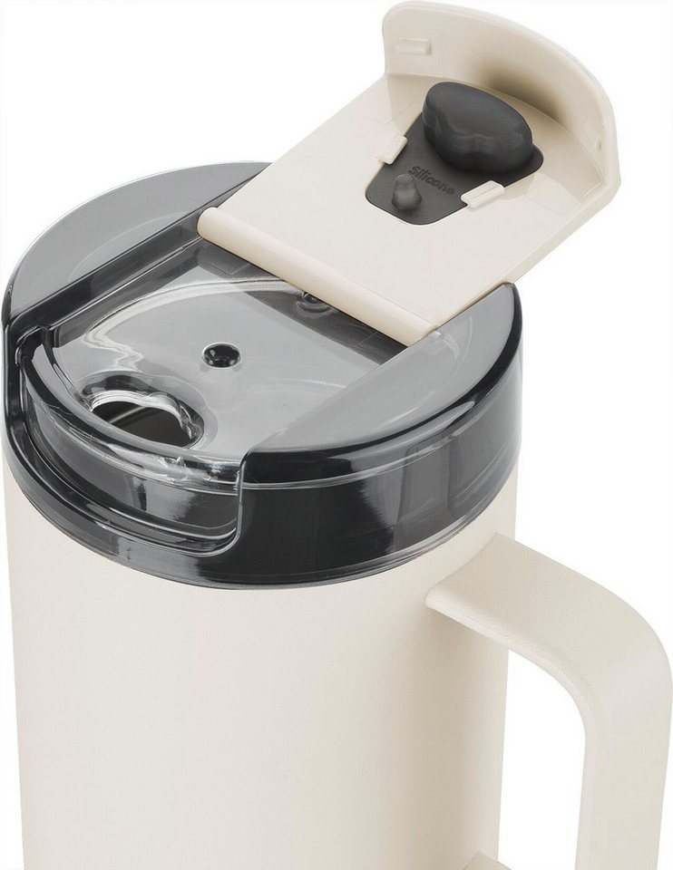 Zwilling Thermobecher Thermo Plus, 1-tlg., Edelstahl, Edelstahl, Doppelwandig, To-Go, Auslaufsicher – Bild 4 von 5