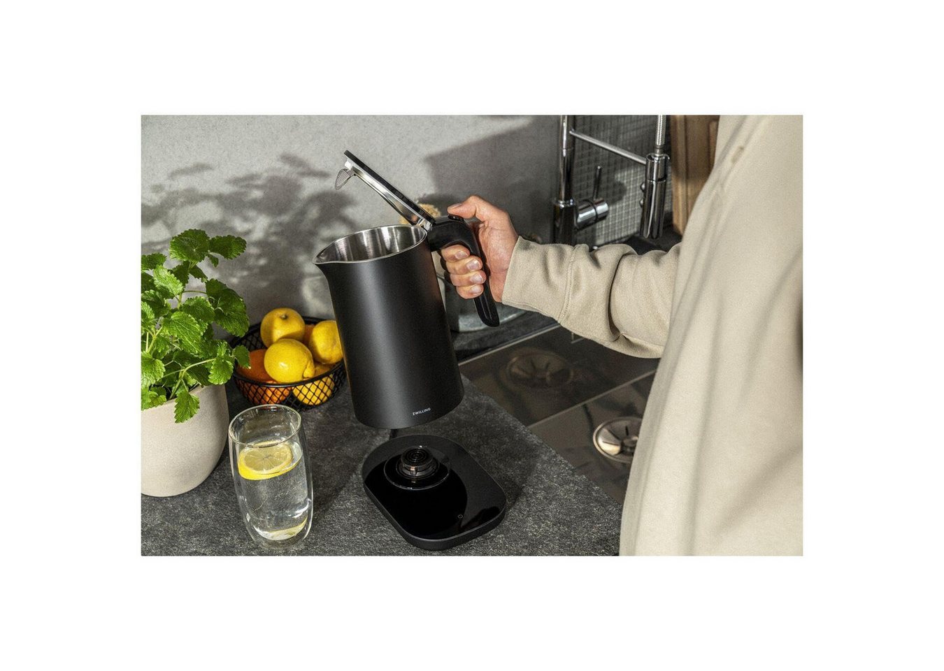 Zwilling Wasserkocher 1027167, 6 Temperatureinstellungen & Doppelwand, Edelstahlfilter – Bild 4 von 4