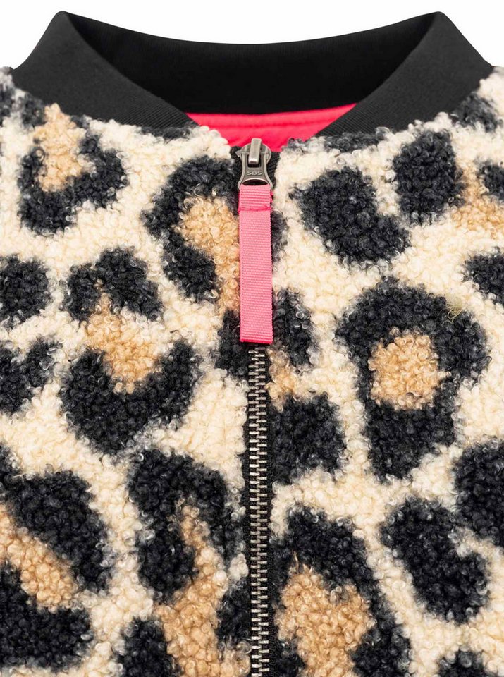 Zwillingsherz Bomberjacke "Classic Leo" stylisch,kuschelig, Rippbündchen – Bild 5 von 5