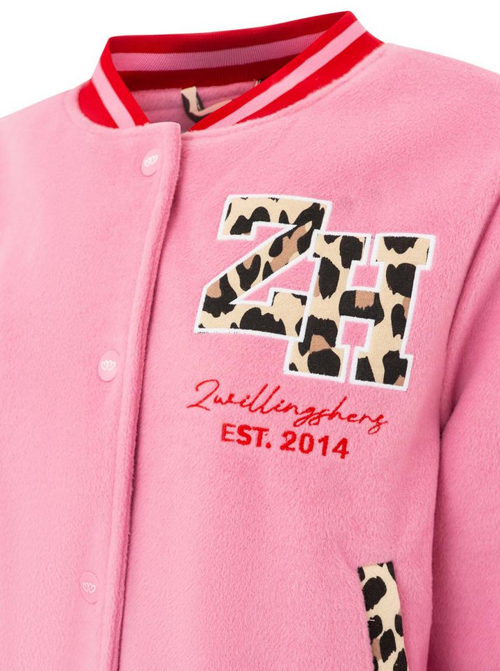 Zwillingsherz Bomberjacke College Leo – Bild 3 von 3
