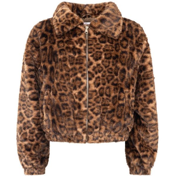Zwillingsherz Fellimitatjacke Soft Leo/Uni