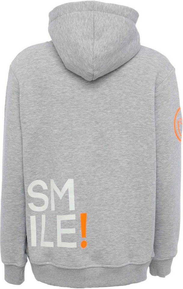 Zwillingsherz Hoodie "Alissa" Langarm, Kapuze, Neon-Details, Kordelzug, Frontprint, Kängurutasche – Bild 4 von 5