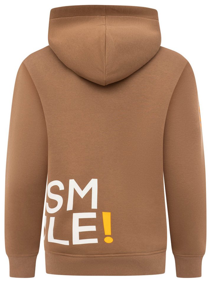 Zwillingsherz Hoodie "Alissa" Langarm, Kapuze, Neon-Details, Kordelzug, Frontprint, Kängurutasche – Bild 4 von 5