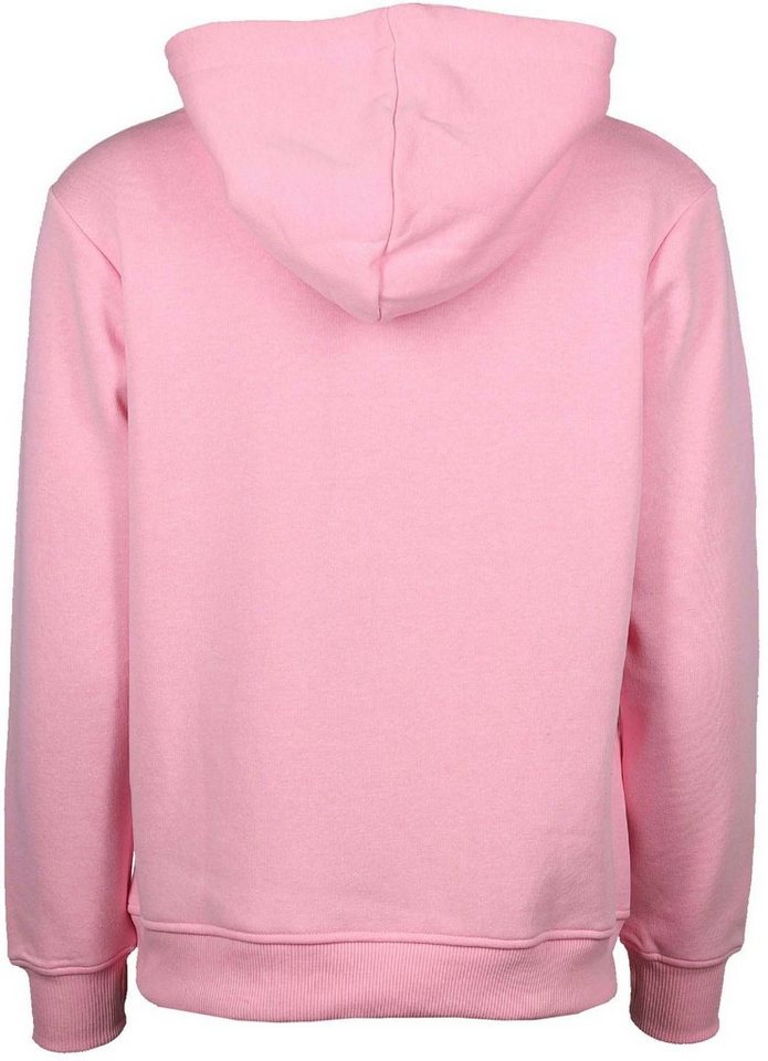 Zwillingsherz Hoodie Kapuze, Langarm, Kängurutasche, Leo-Details, modisch – Bild 4 von 5