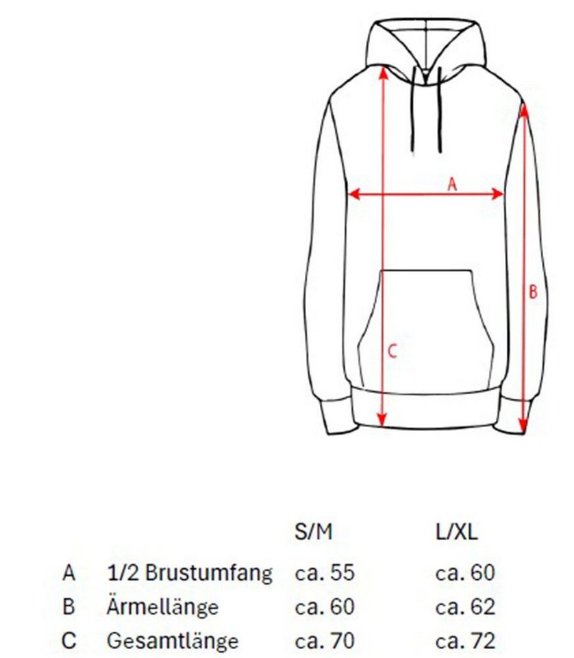 Zwillingsherz Hoodie "Positive Mind" – Bild 3 von 3