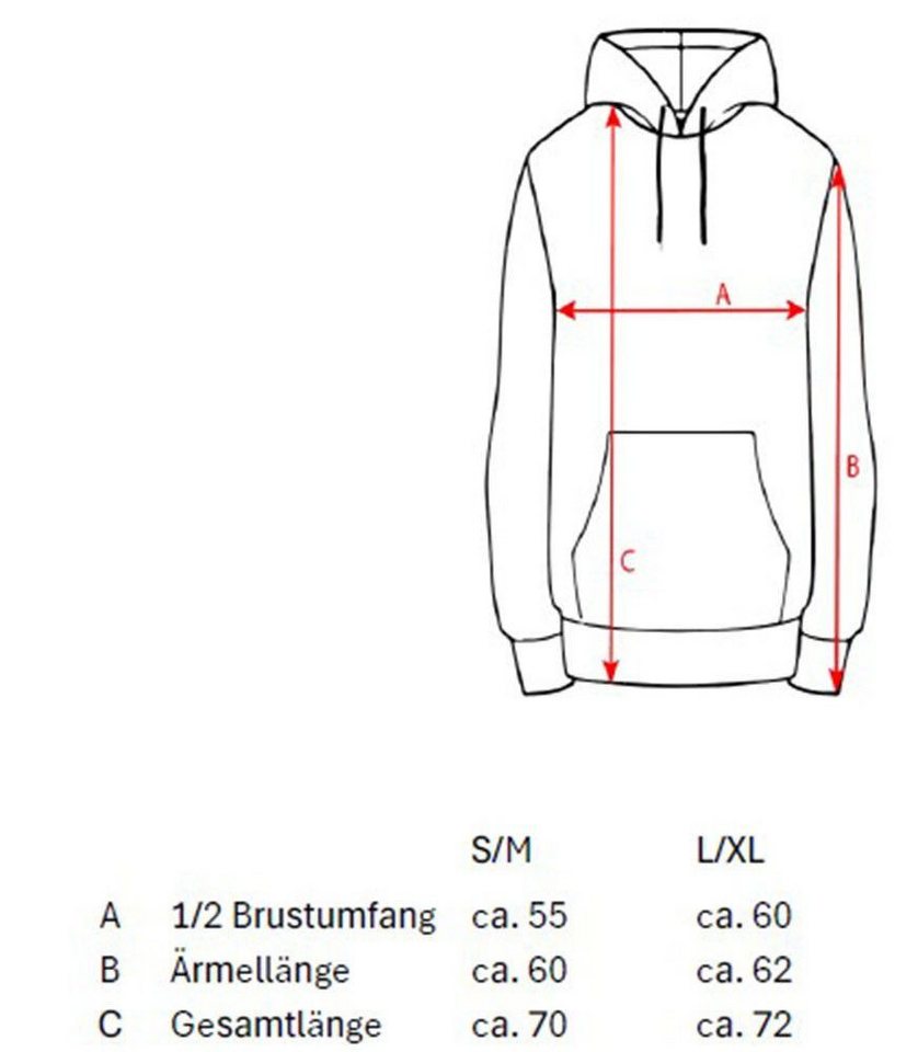 Zwillingsherz Hoodie "Positive Mind" – Bild 4 von 4