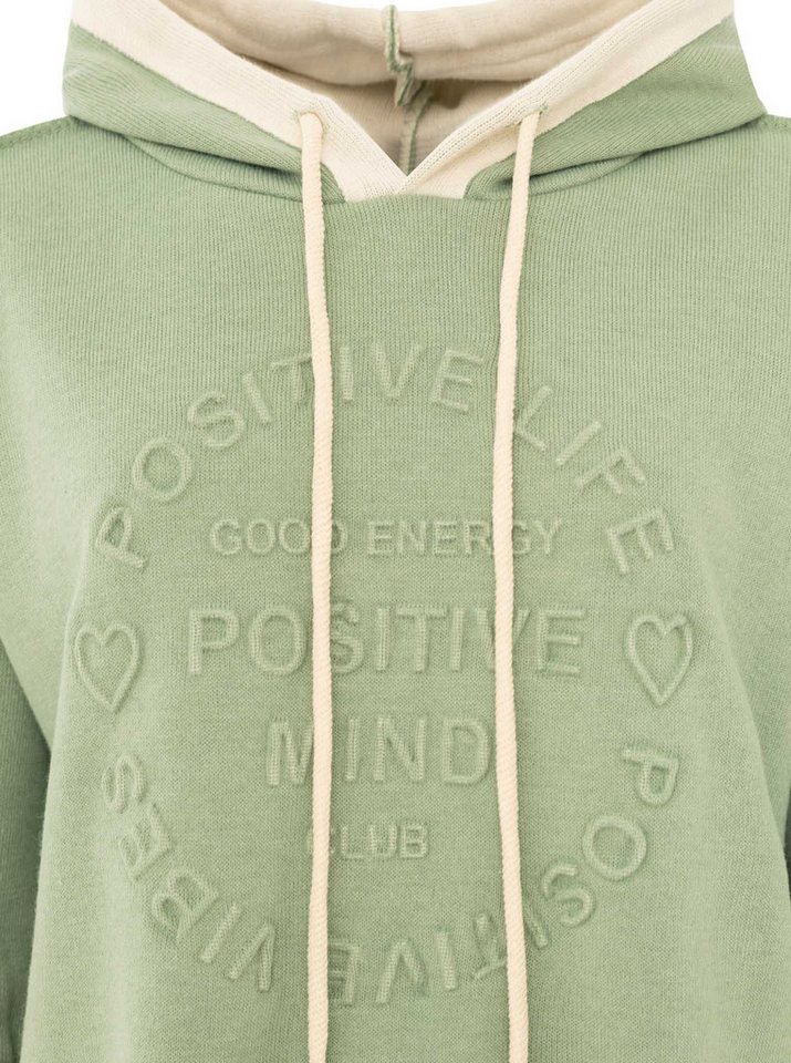 Zwillingsherz Hoodie "Positive Mind" – Bild 3 von 4