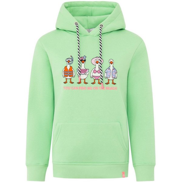 Zwillingsherz Kapuzensweatshirt