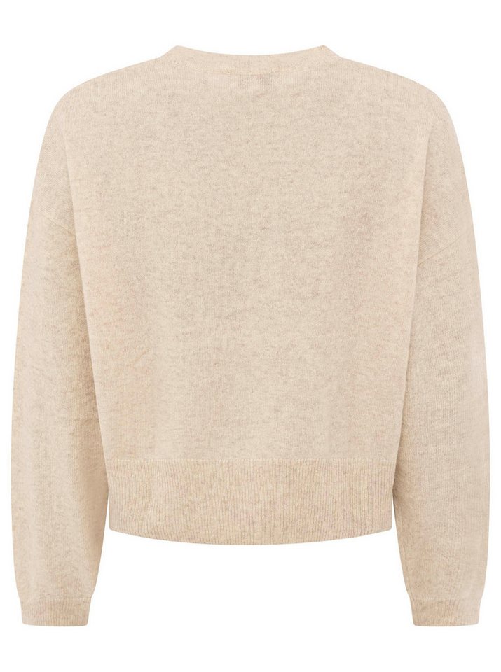 Zwillingsherz Kaschmirpullover Kastiger Rundhalspullover – Bild 2 von 3