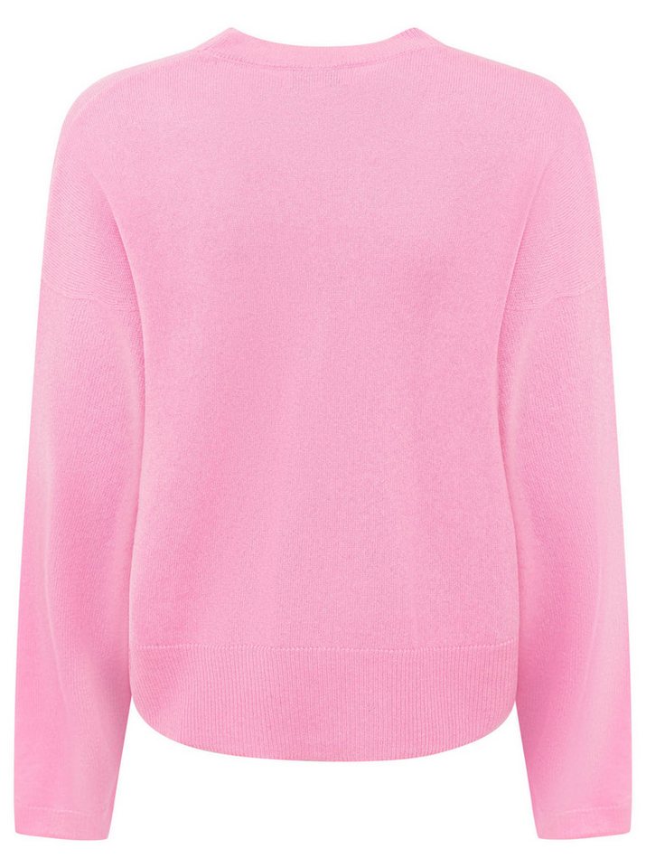Zwillingsherz Kaschmirpullover Kastiger Rundhalspullover – Bild 2 von 3