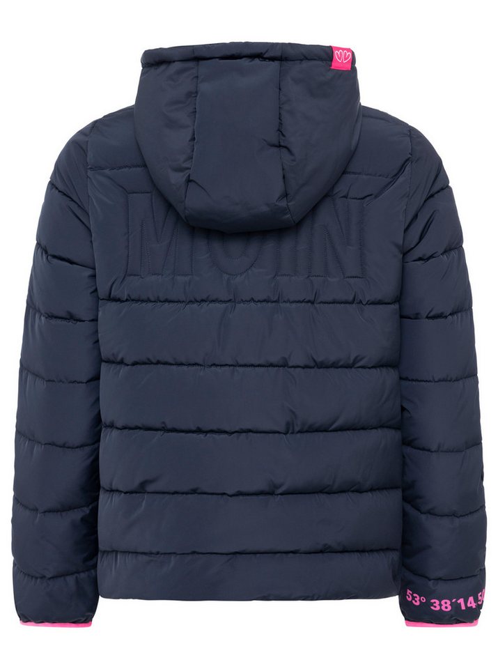 Zwillingsherz Steppjacke "Moin Moin" Kapuze, wärmend, Kontrastnähte – Bild 5 von 5