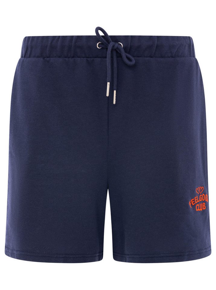 Zwillingsherz Sweathose "Feel Good Club" leichtes Sweatmaterial, Stickerei, Eingriffstaschen – Bild 3 von 5
