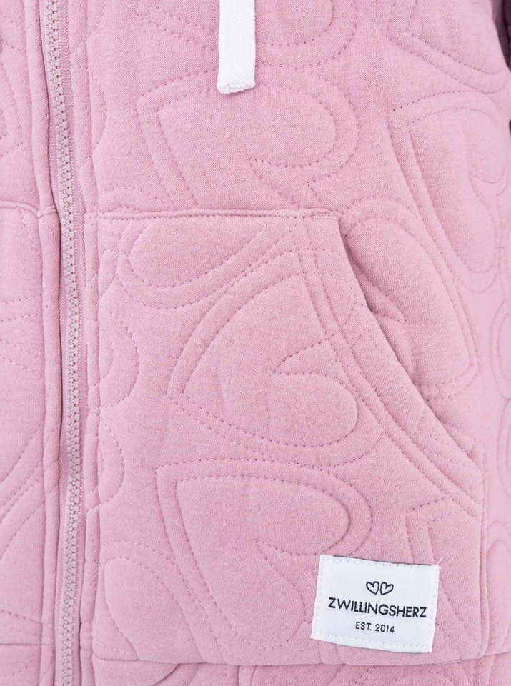Zwillingsherz Sweatjacke – Bild 3 von 3