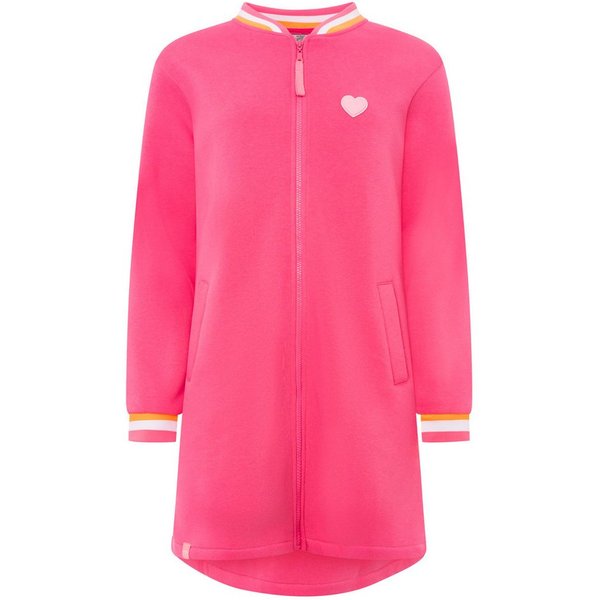 Zwillingsherz Sweatjacke Bombermantel "Heart Patch"