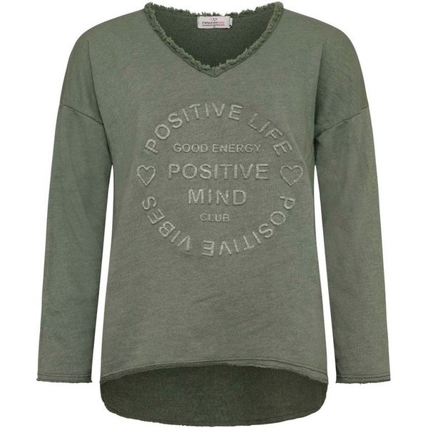 Zwillingsherz Sweatshirt "Positive Mind"