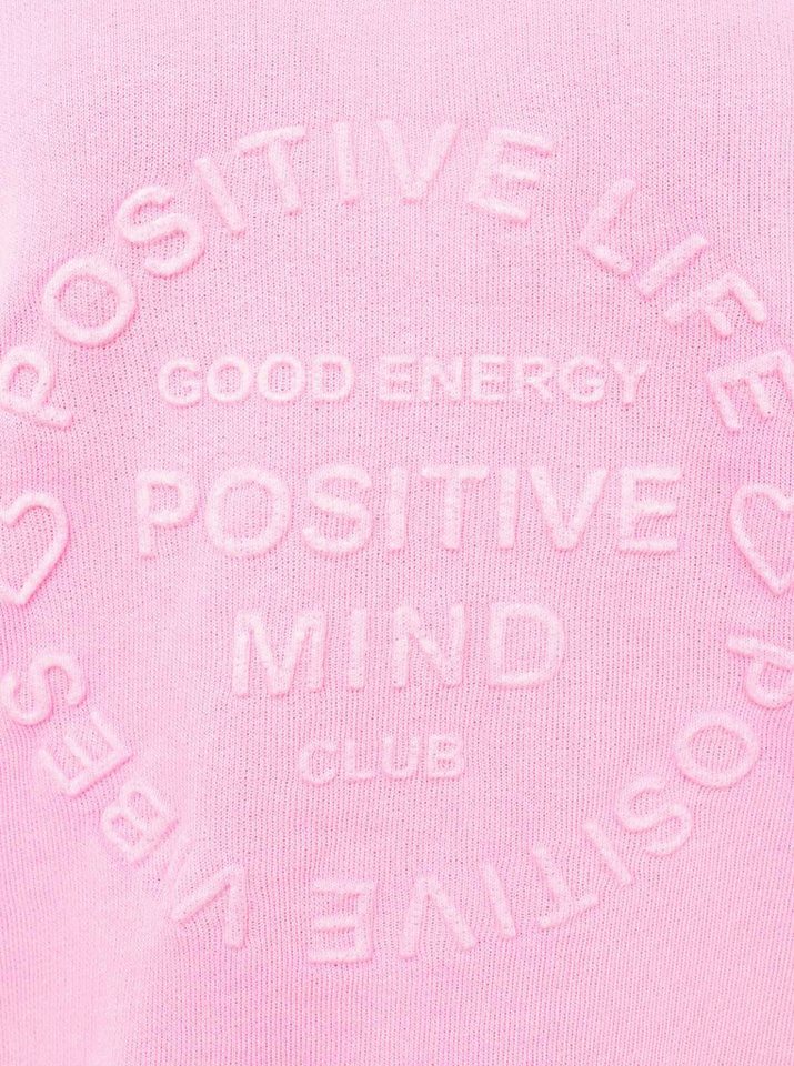 Zwillingsherz Sweatshirt "Positive Mind" – Bild 3 von 3