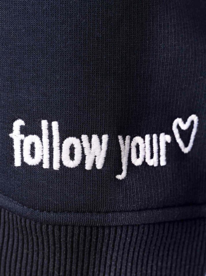 Zwillingsherz Sweatshirt Rundhalsausschnitt, Langarm, Baumwollmischung – Bild 5 von 5