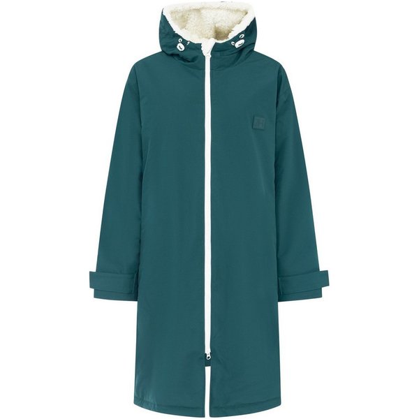 Zwillingsherz Windbreaker Oversize "Windjacke" Seitentaschen, Kapuze, Weicher Stoff, Fällt größer aus