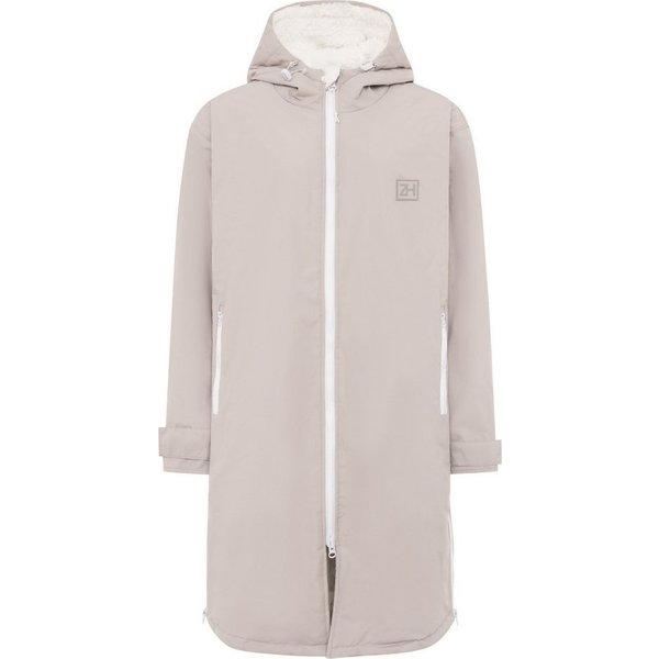Zwillingsherz Windbreaker Oversize "Windjacke" Seitentaschen, Kapuze, Weicher Stoff, Fällt größer aus