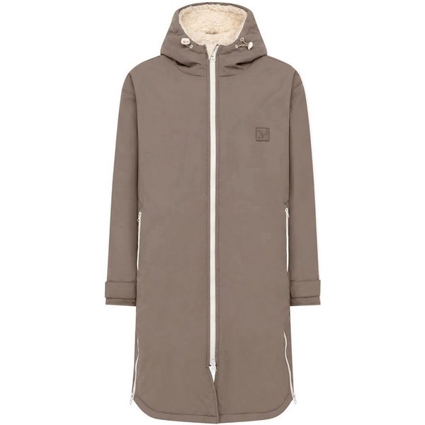Zwillingsherz Windbreaker Oversize "Windjacke" Seitentaschen, Kapuze, Weicher Stoff, Fällt größer aus