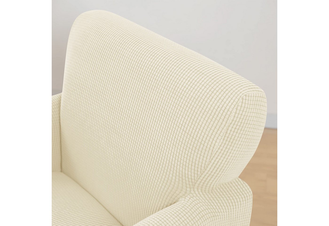 Zyronn Relaxsesselhusse Sesselhusse Bezug, Sessel Überzug mit Armlehnen – Dehnbarer, Sesselbezug Stretch aus Weichem Strickstoff, Waschbarer Bezug – Bild 5 von 5