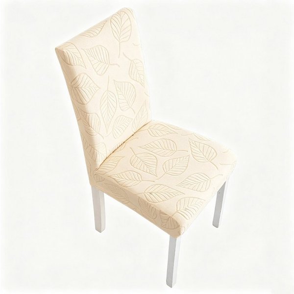 Zyronn Stuhlhusse Stretch Stuhlbezug mit Gummiband Abnehmbar, waschbar, Blumenmuster,Einheitsgröße,geeignet für Restaurants, Hotels und Küchen